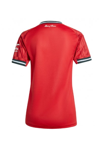Manchester United Voetbaltruitje Thuis tenue Dames 2025-26 Korte Mouw Manchester United Voetbaltruitje Thuis tenue Dames 2025-26 Korte Mouw